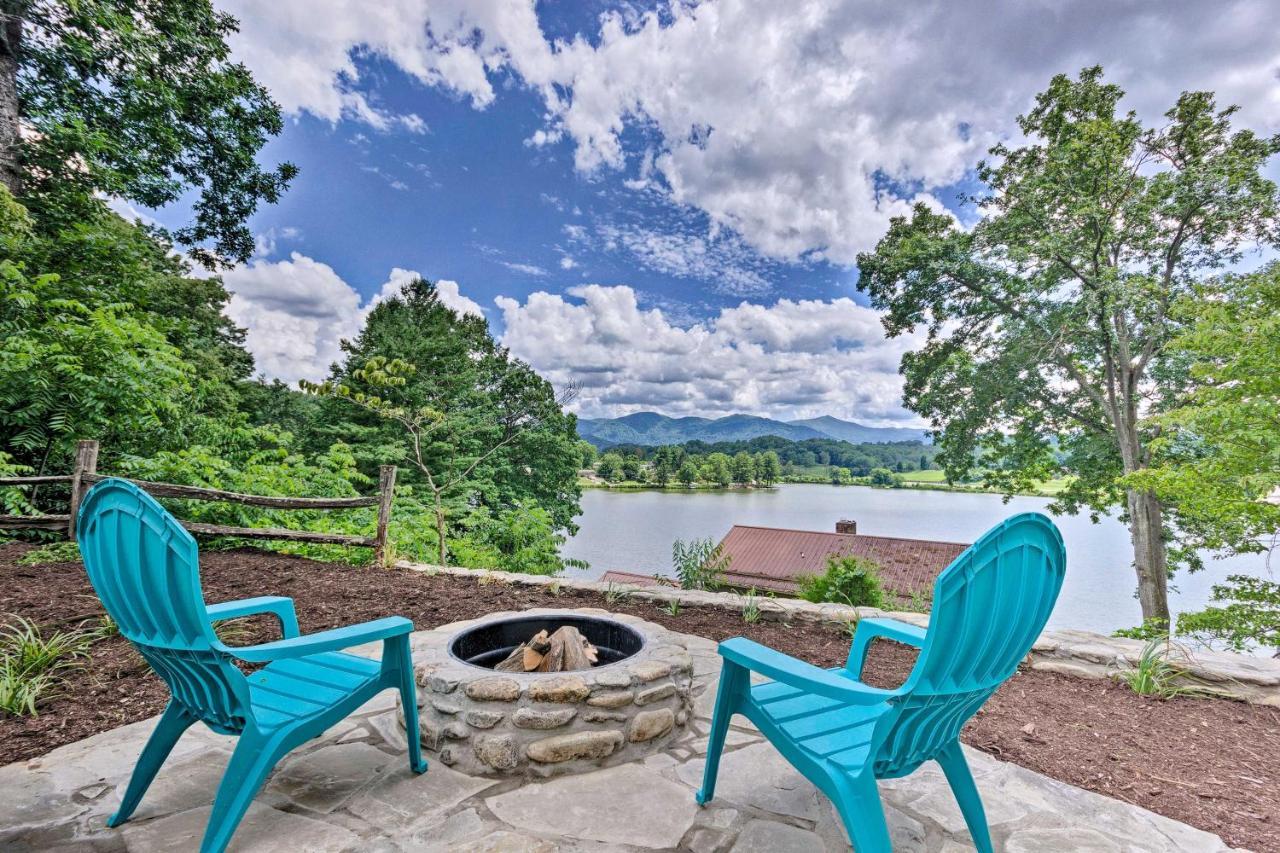 Studio With Patio Access And View On Lake Junaluska! Apartment Bagian luar foto