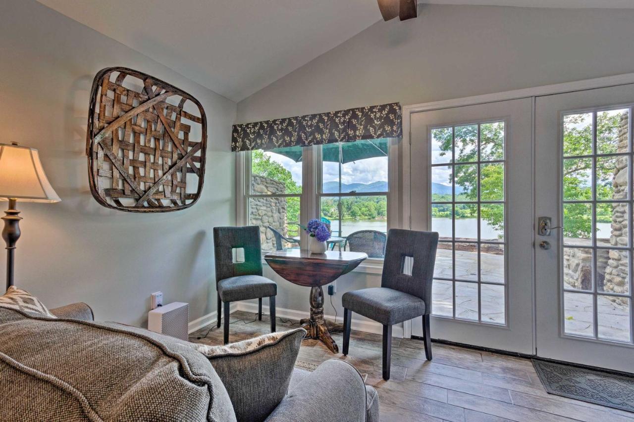 Studio With Patio Access And View On Lake Junaluska! Apartment Bagian luar foto