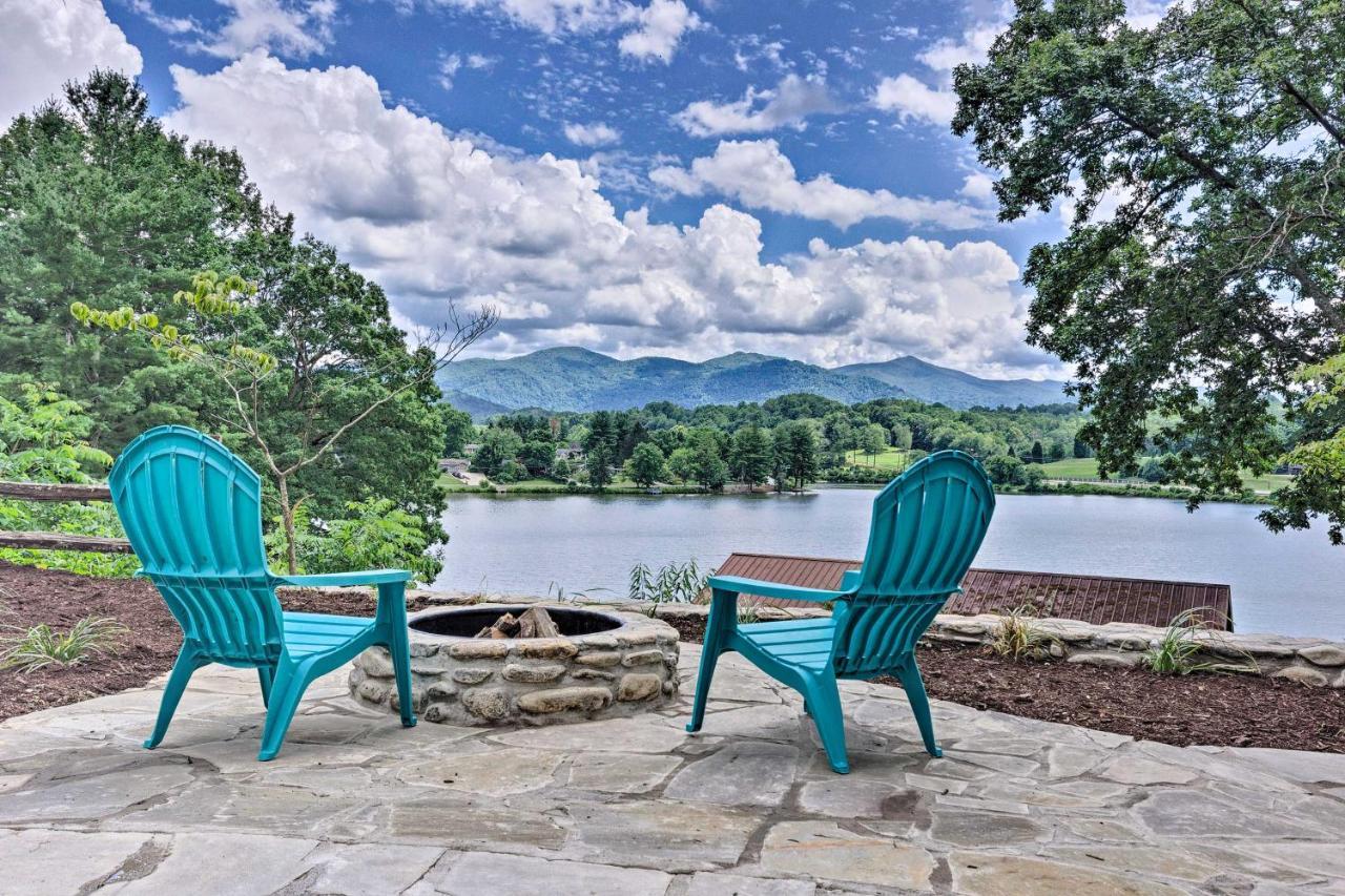 Studio With Patio Access And View On Lake Junaluska! Apartment Bagian luar foto